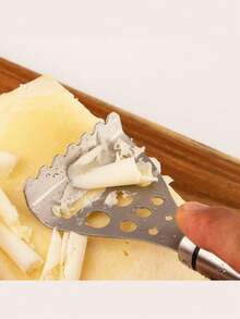 Smörkrava i rostfritt stål, ostskrapa, talgskrapa, oststrimlare, osthyvel - Ostskyvare i rostfritt stål - Multifunktionell handhållen osthyvel, lämplig för matlagning i köket