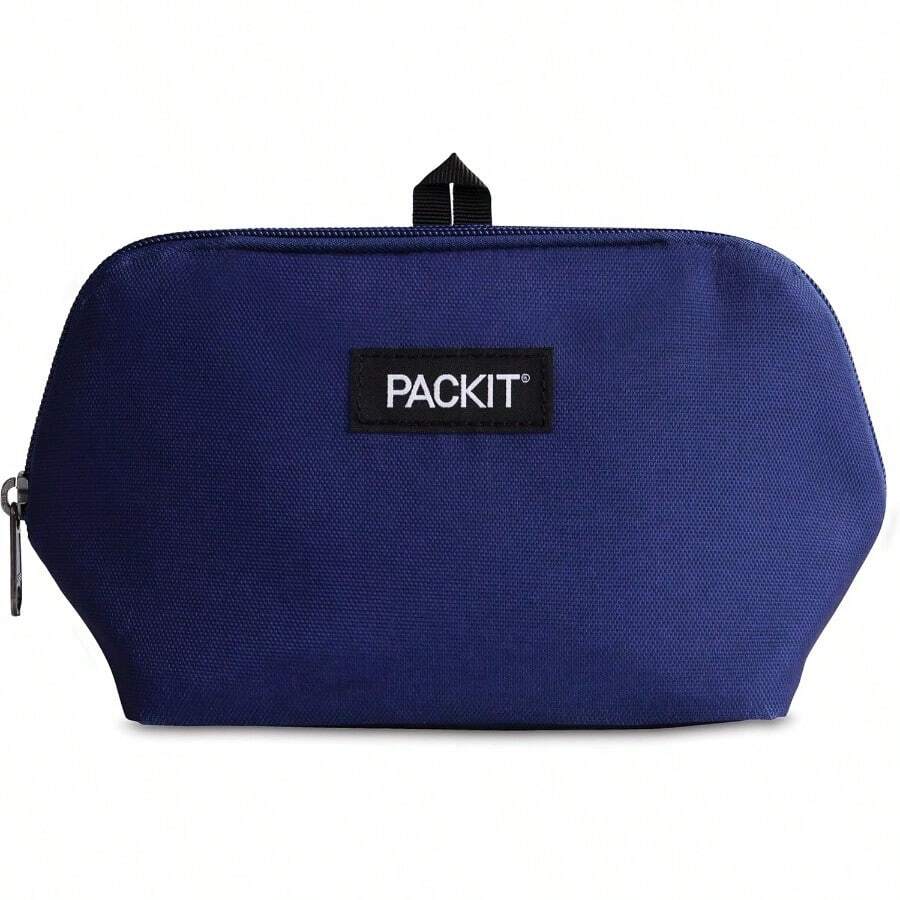 - Bolsa de aperitivos congelable construida con tecnologia EcoFreeze plegable reutilizable cierre de cierre que se bloquea en aire fresco y seco perfecta para niños adultos de todas - azul - Ver 1