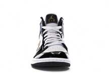 Air Jordan 1 Mid Patent SE 'Black Gold' White Metallic-Gold Sneakers Men 852542-007 - 彩色 - 查看 3