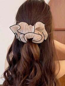 4/2/1pc French Style Lace Bowknot Hair Scrunchies For Daily Life, Vacation And Casual Occasions Elegant Accessories Hair Accessories, For Women, Fall, Travel, Hair Tools Women, Hair Stuff, Fall, Hair Accessories, Travel, Women, Hair Tools, Hair Stuff, Stuff, Beauty Accessories Hair Ties Ponytail Holder - Multicolor - View 2