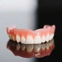Special For Toothless People! Natural Dentures For Toothless, Red And White Simulation Of The Upper And Lower Styles, Comfortable And Easy To Disassemble, Easy To Improve Confidence - Phù hợp với người không có răng - Xem 2