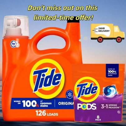 Ultra-Soft Laundry Detergent Pods |   Spring Grass Scent - Combining Ti De's Powerful Cleaning, Ultra Downy Softening, And Long-Lasting Freshness |   Suitable For High-Efficiency Washing Machines, Long-Lasting Freshness, Fabric Softener, Light And Fresh Scent, Professional Garment Protection, Laundry Pods, Household Goods, Laundry Products, Travel Accessories, Cleaning Products.Ship Now!