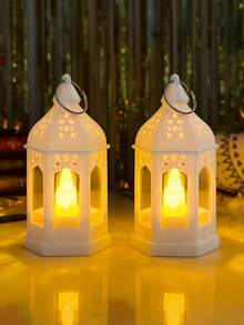 3/1 pieza Linternas de festival, Decoración del hogar de festival, Linternas de decoración de mesa de festival, Se pueden usar como centro de mesa, Decoración del hogar, Decoración de boda, Regalo - Multicolor - Ver 7