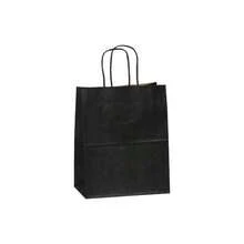 Black Kraft Paper Bags Navy Blue Wrap Tissue Paper Size: 8 Inch X 4.75 Inch X 10.5 Inch Count: 50 Bags Color: Navy Blue - Azul Marino - Ver 2