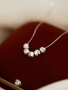 1 件项链 S925&925 纯银休闲女士母亲节精美珠宝礼物女士日常佩戴