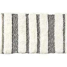 SKL Home by Saturday Knight Ltd. Geo Toalla de baño, 27 x 50 Pulgadas, Pizarra(Alfombra de baño) - Multicolor - Ver 1