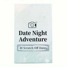 [New] Couple's Night Adventure Scratch Cards, 40 Romantic Couple's Date Ideas, Exciting & Fun Adventure Card Game. Couples, Couple's Game, Game, Couples, Board Game, Couples, Game, Gift, Fun Game, Gift For Him