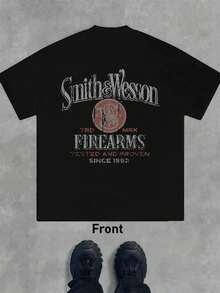 Men T-Shirts - Black - View 2