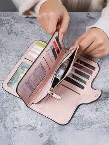 SANRIO Hello Kitty Women's Wallet, Long Zipper Flap Design, Multi-Functional Handbag, Convenient To Carry And Store Cards And Coins, Suitable For Outdoor And Commuting - Multicolor - View 5