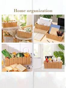 [Us-Based Shipping]1pc Woven Storage Basket, Fan-Shaped Edge Design, Handheld Storage Basket, Suitable For Toilet Tank Top Shelf, Bathroom, Living Room, Bedroom, Vanity, Home Decor, Bathroom Accessories, Desktop Organization & Storage, Halloween Gift Basket, Holiday Decor & Gift Basket, Ideal Gift Basket Storage Organizer Bathroom Essentials House Essentials Cruise Essentials Travel Containers Bathroom Storage Kitchen Organization And Storage Dorm Room Essentials College Storage Basket Storage Containers Bathroom Organization And Storage Makeup Brush Holder Vacation Essentials CubesLand Scalloped Edge Toilet Paper Storage Basket, Living Room Home Cozy Decor Basket - Nhiều màu - Xem 7