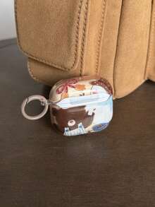 Cute Chef Snowman & Bear Design Pro 3/Pro 2 Wireless Bluetooth Earphone Case, Soft Protective Cover, Korean Style - Multicolor - View 12