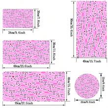 1pc Sweet Heart And Strawberry Pattern Mouse Pad, Long Mouse Pad For Desktop Games, Laptop Mouse Pad, Game Mouse Pad - Multicolor - View 5