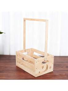 Wooden Baby Shower Box Cabinet - Baby Storage Box With Handle, Basket For Baby Bath Gifts, Welcome Gift Basket For Newborn Boys & Girls, Pregnancy Gifts For New Parents - Perfect Love Gift For Valentine's Day - Multicolor - View 10