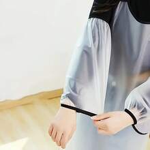 1 Pair Waterproof And Oil-Resistant Arm Sleeves - Durable And Washable Kitchen Protective Sleeves, Suitable For Cleaning And Cooking