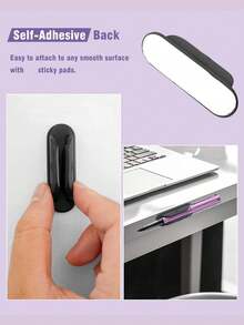 3pcs Upgraded Pen Holder, Sticky Pen Clip, Teacher Supplies Desk Organizer, Car Pen Holder - Multicolor - View 7