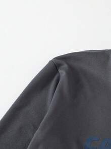 2pcs Men's Thermal Underwear, Champing & Mountain Print, Round Neck Long Sleeve Top, Thick Warm Casual Undershirt Pullover,Autumn/Winter