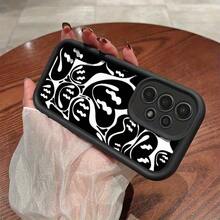Funda para móvil con diseño exclusivo, compatible con los modelos  S25, S24, S23, S22, S21 y la serie A, así como con los  17, 16, 15, 14, 13, 12, 11 y Pro Max. Modelos de la serie MOTO. Perfecta como regalo de Navidad para mujeres. - Negro - Ver 2