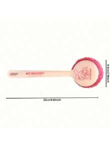 Sanrio 三丽鸥长柄炒锅刷，卡通洗碗刷，耐用塑料材质，无需用电，理想的厨房家具清洁工具，礼品装