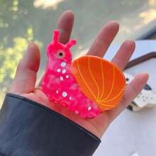 1 pièce Pince à cheveux acrylique série océan, étoile de mer, soleil, cœur, souris, coquillage en gros pour le transfrontalier. Accessoires pour cheveux élégants avec pince à cheveux - Multicolore - Voir 5