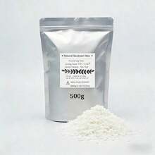 100% 天然大豆蜡蜡烛制作材料包，手工 DIY 蜡烛工艺套装，男女通用，纯大豆蜡和烛芯，大豆蜡香薰蜡烛 DIY