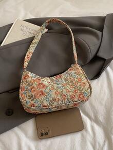 1个纯色灯芯绒拉链斜挎包，是女士秋季穿搭的完美配饰，也是情人节的理想之选。 - 珊瑚粉 - 查看 3