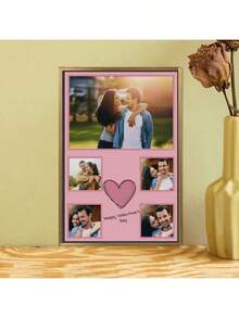 1 bức tranh in ảnh đôi không khung, quà tặng cá nhân hóa nhân dịp Ngày Valentine, tùy chỉnh với 5 bức ảnh để tạo nên tác phẩm trang trí nghệ thuật độc đáo, món quà hoàn hảo cho gia đình, bạn bè, đám cưới, các cặp đôi, người yêu và thú cưng - Trang trí nhà cửa cho phòng ngủ, phòng khách và tường. - Nhiều màu - Xem 6