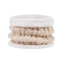 New Autumn/Winter Knitted Thermal Lined Cycling Neck Warmer For Boys And Girls, Cold-Proof And Warm - B - View 15