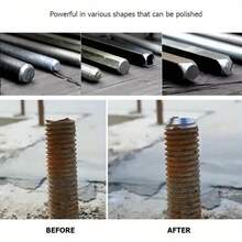 1件高速钢去毛刺工具，不锈钢钻头，三角形柄，六角螺纹刃，适用于电钻，父亲节礼物，送给爸爸，男士