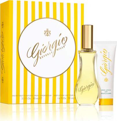 Giorgio Beverly Hills Eau De Toilette Spray, 90ml, 2-Piece Fragrance Gift Set, Floral Perfume, Luxury Fragrance Gifting For Women