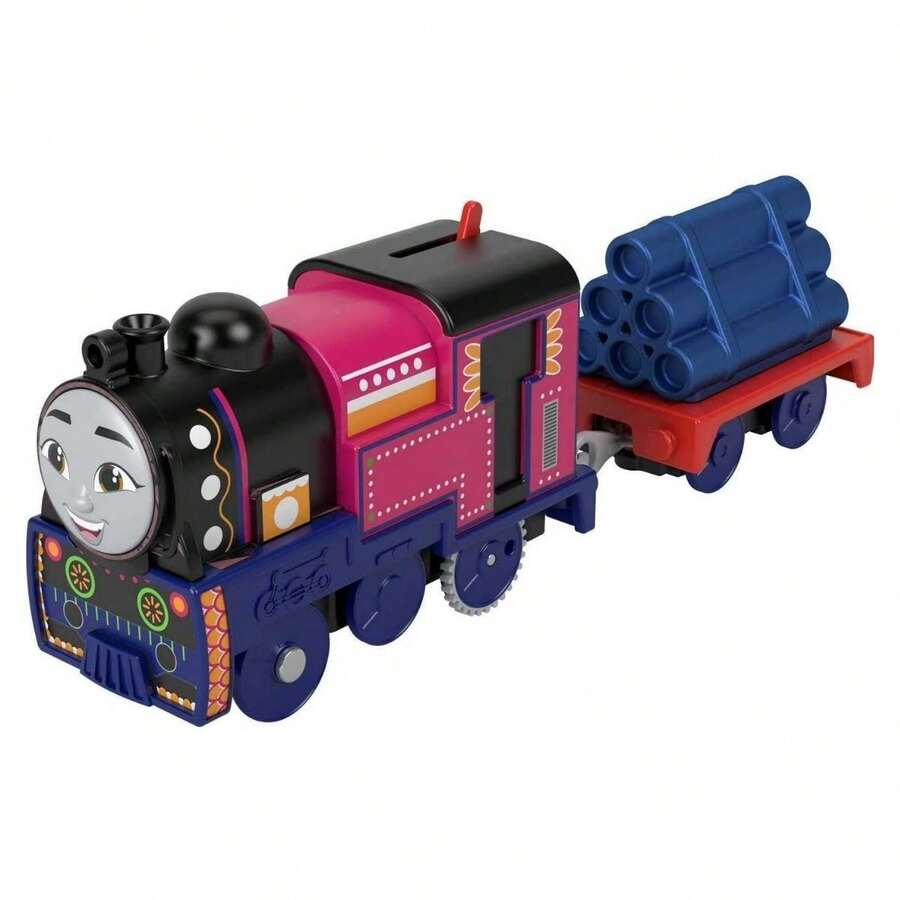 Thomas & Friends Ashima Motorized Toy Train Engine, Battery-Powered Toy ...