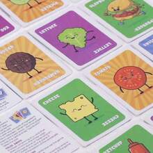 拍打卡牌游戏：是拉差辣椒酱游戏 + 拍打汉堡 - 适合 2-6 名玩家的快节奏派对游戏（14 岁以上） - 彩色 - 查看 3