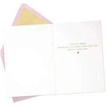 Hallmark - Tarjeta de Firma tarjeta de felicitación de día de la Madre (Little Recordatorio), Little Reminder(Flores acolchadas, lo que significas) - Multicolor - Ver 2