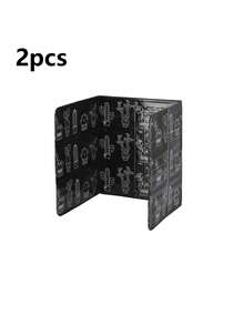 2pcs/1pc Kitchen Oil Splash Guard, Cooking Splash Proof Board, Gas Stove Splash Water Shield, Multifunctional Foldable High Temperature Resistant Aluminum Foil Oil Splash Guard - Multicolor - View 15