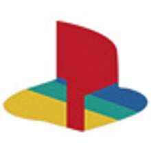 12pcs/Set Red Flag Pattern P5 Logo Gaming Console Stickers, Dust-Proof And Wear-Resistant