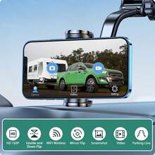 Cámara de Respaldo, Cámara de Respaldo para Vehículos Fidelity sin Cables, 1080P Gran Angular de 175 ° , Luces Infrarrojas Automáticas de Visión Nocturna, para Android e iOS - 1 - Ver 2