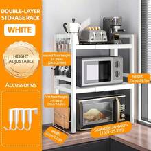 Dish Drying Racks - White: Double Layer - View 4