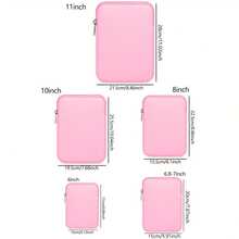 6 6.8 7 8 10 11 英寸电子阅读器保护套收纳袋 SA569P 便携包保护套适用于 Kindle Paperwhite 2024 1/2/3/4/5/6 色软皮 - 彩色 - 查看 8