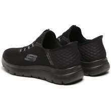 Skechers Men Casual Athletic Shoes - Black - View 3