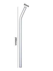 1 pieza Vaso de vidrio transparente, Opciones de capacidad: 500ml (16.9oz) o 600ml (20.3oz), Diseño minimalista moderno con pajita, Adecuado para café helado, té, leche, jugo y hidratación diaria en el hogar, la oficina o de viaje - Multicolor - Ver 9