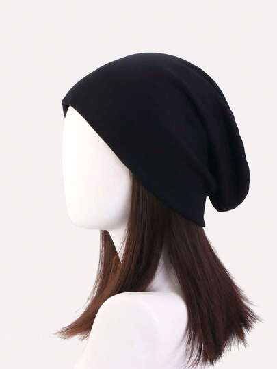 2pcs Oversized Slouchy Beanie Hats, For Cancer/Chemo Patients