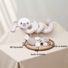 1个婴儿汽车座椅挂件娃娃,婴儿车娃娃,适用于汽车座椅、婴儿车、婴儿床栏杆,带铃铛,毛绒螺旋活动娃娃,送给男宝宝和女宝宝的最佳礼物,螺旋活动娃娃(部分配件随机发送) - 彩色 - 查看 10
