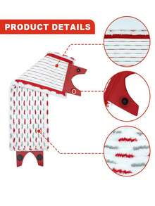 1/3 st kompatibla UltraMax XL våta och torra platta mopphuvuden, ersättningsdynor för mikrofibermoppar för hemmabruk. - Multifärgad - Visa 6
