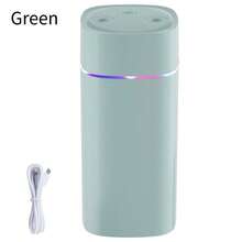1个可爱杯形USB迷你加湿器，静音设计，适用于家庭、卧室、办公室、桌面、汽车、宿舍等场所，空气加湿，非常适合生日、旅行、露营、圣诞节装饰（不含电池，需要插电使用） - 彩色 - 查看 16