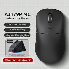 AJAZZ-AJ179 PROP系列无线游戏鼠标，右手游戏鼠标。PAW3395/PAW3311，轻巧/长续航/游戏办公鼠标