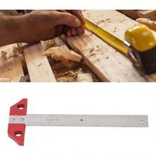 Escuadra en de Carpintería, Trazador de Medición de Aleación de Aluminio, Herramienta para Carpintero - 1 - Ver 10