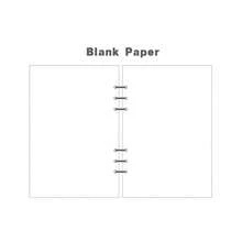 45 Sheets A5 A6 A7 Loose Leaf Notebook Refill Spiral Binder Inner Page Weekly Monthly To Do Line Dot Grid Inside Paper Stationery - Multicolor - View 18