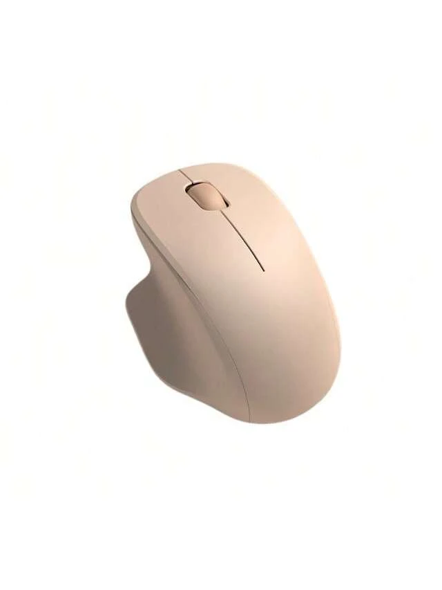 HP Professor SE Wireless Mouse: Bluetooth 2.4G Dual-Mode Connection, Adapts To Three Devices Simultaneously, Quiet Buttons, Ergonomic Design, Ideal For Multi-Screen Collaboration In The Office, Compatible With Laptops And Desktops. - Milk Tea Color - View 1