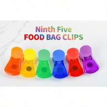 12-Piece Extra Wide Food Sealing Clips - Multi-Colored Magnetic Design With Heavy-Duty Construction, Ideal For Potato Chip Storage And Snack Preservation, Kitchen Essential - 12件商品 - 查看 11
