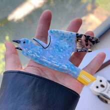 1 pièce Pince à cheveux acrylique série océan, étoile de mer, soleil, cœur, souris, coquillage en gros pour le transfrontalier. Accessoires pour cheveux élégants avec pince à cheveux - Multicolore - Voir 6