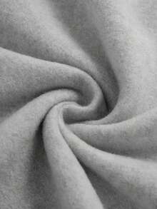 BENCH Grå dammode varm sweatshirt, söt damtröja, moderiktiga outfits, damvinterkläder, långärmad ficka liten nedsänkt axel dam casual sweatshirt - Grå - Visa 4